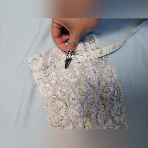 PINK by Victoria Secret White Lace Bandeau - Picture 6 of 7